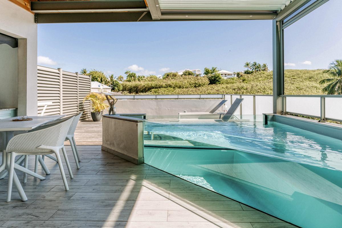 11.Habitation I'SEO_A louer avec piscine privée à Ste Anne Guadeloupe_Malanga